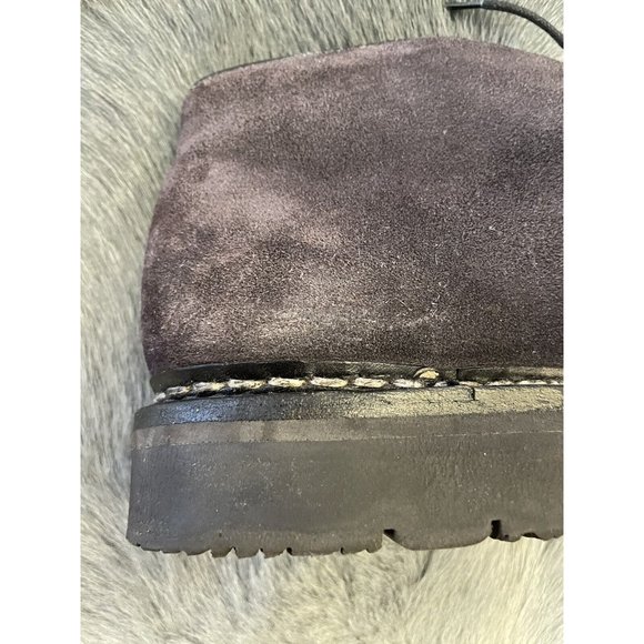 Heschung Genet Desert Brown Chuka Suede Dress Boots UK Size 7.5 US size 9 - Picture 11 of 14